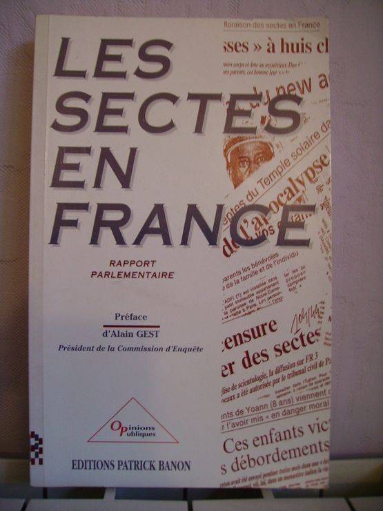 Couverture du livre Les sectes en France de na