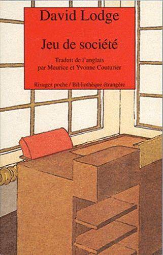 Couverture du livre Jeu de société de David Lodge