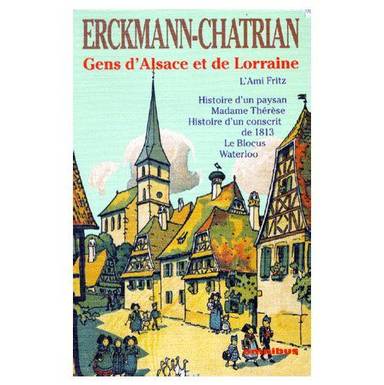 Couverture du livre Gens D'Alsace Et De Lorraine de Erckmann-Chatrian