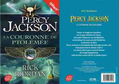 Couverture d'un livre de Rick Riordan