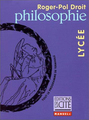 Couverture du livre Philosophie de Roger-Pol Droit