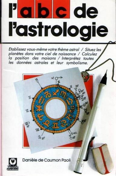 Couverture du livre L'ABC de l'astrologie de Danièle de Caumon-Paoli