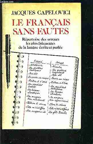 Couverture d'un livre de Capelovici Jacques.