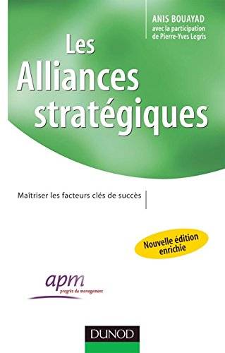 Couverture du livre Les alliances stratégiques de Anis Bouayad