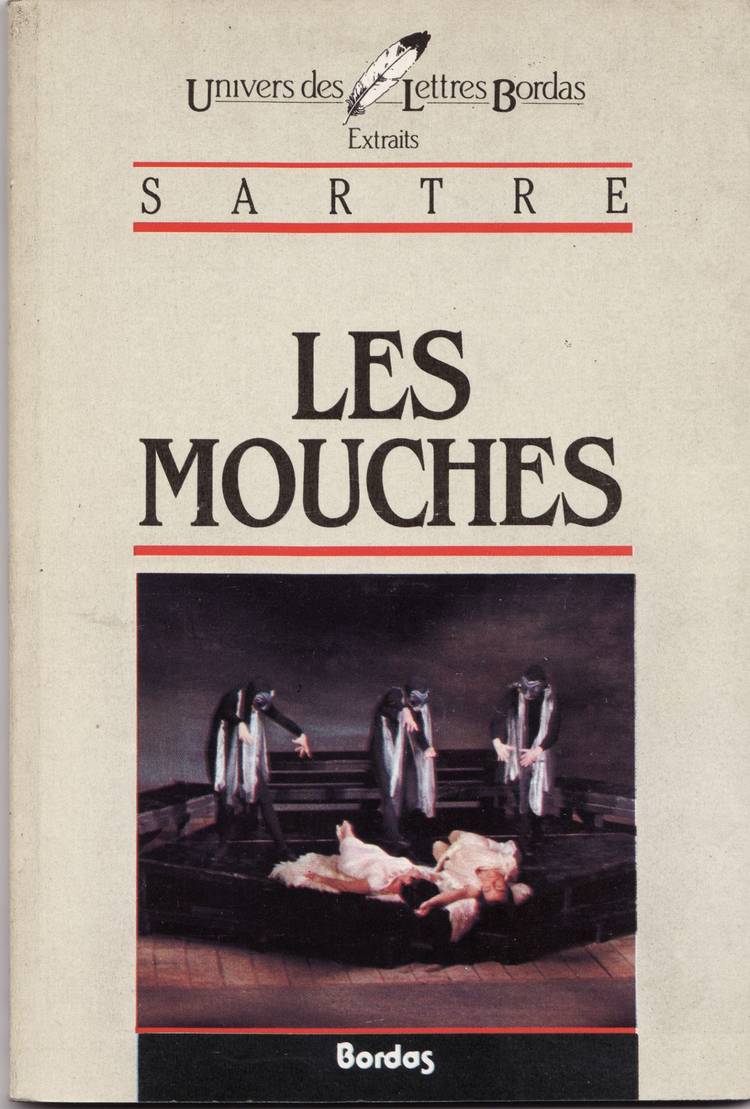 Couverture du livre Les mouches de Jean-Paul Sartre